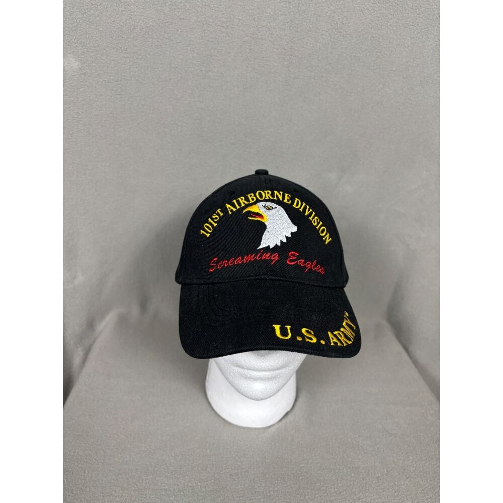 101st Airborne Division Screaming Eagles U.S. Army Cap Black One Size New